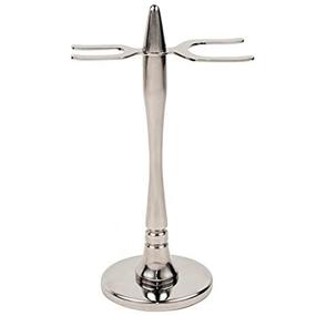 img 4 attached to 🪒 Taconic Shave's Rocket Style Stainless Steel Safety Razor and Shaving Brush Stand - Optimizes Display and Durability