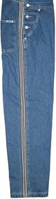 img 2 attached to Redefine Women's Timeless Denim Bib Overalls in Juniors Sizes S, M, L