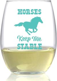 img 4 attached to Horses Keep Me Stable Stemless