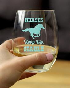 img 2 attached to Horses Keep Me Stable Stemless