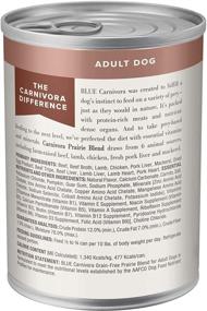 img 3 attached to 🐕 Blue Buffalo Blue Carnivora Prairie Blend: Optimal Prey Nutrition for Grain-Free Adult Wet Dog Food