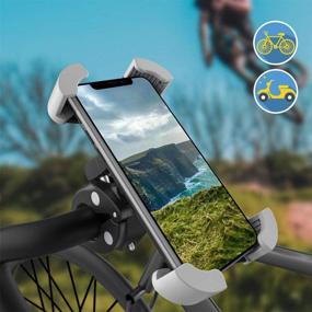 img 2 attached to Universal Motorcycle Handlebars Rotation Smartphones