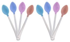 img 1 attached to 🍽️ 4-Pack of Munchkin White Hot Safety Spoons - Set of 2