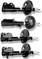 🚗 complete shock absorbers kit - scitoo front struts & rear shock absorbers for 1998-2002 chevy prizm, 1992-1997 geo prizm, 1993-2002 toyota corolla - 4pcs logo