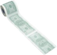 💰 novelty 100 dollar bill money toilet paper roll - bathroom tissue logo