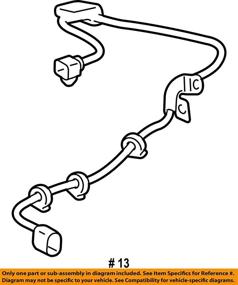 img 2 attached to Toyota 89516 60270 Skid Control Sensor