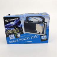📻 discontinued manufacturer: am/fm/tv portable radio with instant weather - find alternatives logo