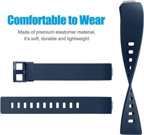 img 1 attached to 5 Pack Silicone Bands Compatible With Fitbit Inspire HR/Fitbit Inspire/Ace 2