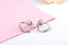 img 2 attached to Karseer Stainless Earrings Hypoallergenic Christmas