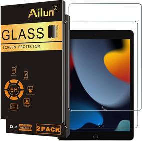 img 4 attached to 📱 Ailun Screen Protector: 2-Pack Tempered Glass for New iPad 9.8.7 (10.2-Inch, 2021&2020&2019 Model) - Apple Pencil Compatible