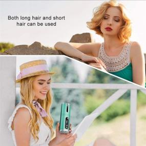img 1 attached to Cordless Temperature Shut Off Portable Rechargeable Hair Care