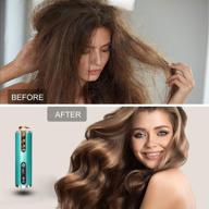 cordless temperature shut off portable rechargeable hair care logo