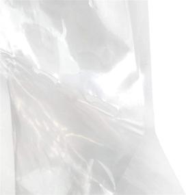 img 1 attached to 👕 Hangerworld Clear 40inch Dry Cleaning Laundrette Garment Clothes Cover Bags - 50 Pack