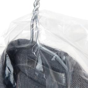 img 2 attached to 👕 Hangerworld Clear 40inch Dry Cleaning Laundrette Garment Clothes Cover Bags - 50 Pack