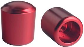 img 1 attached to Dewhel Red Aluminum Weighted JDM Manual Shifter Gear Shift Knob - 200g, M12x1.25