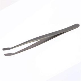 img 1 attached to 🐝 BeeSpring Stamp Tweezers - 4.7 inch Curved Stamp Tongs. Ultra-Thin Edges, Ideal for Stamp Collecting, Collection Book, and Collectors Album