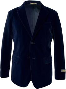 img 3 attached to 👔 Emerald Velvet Blazer for Boys: Classy Clothing for Suits & Sport Coats