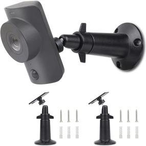 img 4 attached to Upgrade your SimpliSafe Camera with UYODM 2Pack Wall Mount – 360° Adjustable Aluminium Mount (Patent Pending)