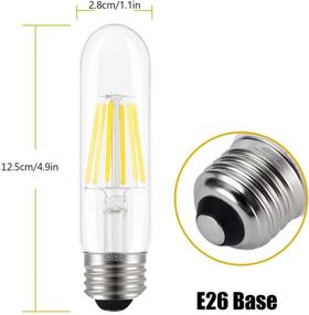 img 3 attached to 💡 Daylight Dimmable LED Filament Bulb - Incandescent Equivalent