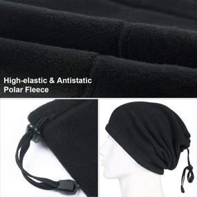 img 1 attached to 🧣 Windproof Winter Outdoor Warmer Gaiter