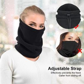 img 3 attached to 🧣 Windproof Winter Outdoor Warmer Gaiter