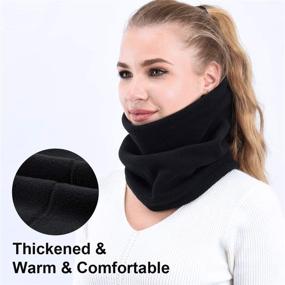 img 2 attached to 🧣 Windproof Winter Outdoor Warmer Gaiter