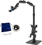 📱 arkon remarkable creators phone and tablet stand bundle with ring light - black (retail) logo