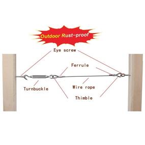 img 2 attached to Enhance Your Projects with Muzata Pack Stainless Steel Screws: Durable and Reliable Fastening Solutions