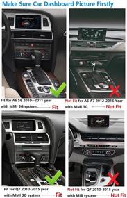 img 3 attached to 🚗 Enhance Your Audi A6 S6 & Q7 (2010-2015) with Road Top Wireless Carplay Android Auto Retrofit Kit, MMI 3G Update and Mirrorlink Support!