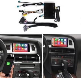 img 4 attached to 🚗 Enhance Your Audi A6 S6 & Q7 (2010-2015) with Road Top Wireless Carplay Android Auto Retrofit Kit, MMI 3G Update and Mirrorlink Support!