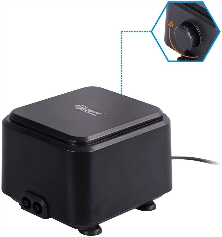 hygger quietest aquarium adjustable powerful 로고