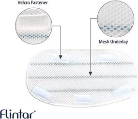 img 1 attached to 🧽 Flintar 8-парная сменная насадка для швабры, совместима с швабрами PurSteam PureSteam ThermaPro 211 10-в-1 - Повысьте эффективность паровой чистки.