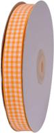 atribbons checked polyester gingham wrapping logo