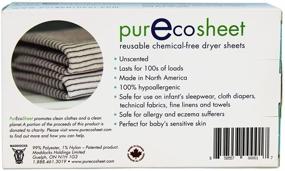 img 2 attached to Reusable Dryer Sheets - Static Eliminator - PurEcosheet - Chemical-Free - 2 Count (500+ Loads)