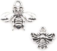 honeycomb small charms different silver logo