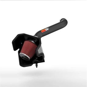 img 4 attached to 🚀 Enhance Power in Your 2010-2012 Jeep/Dodge 3.7L V6 with K&amp;N Cold Air Intake Kit: Boost Performance and Horsepower - 77-1562KTK