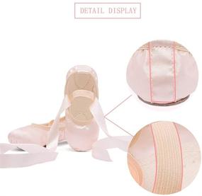 img 1 attached to STELLE Ballet Slippers Gymnastics Ribbon