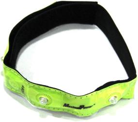 img 3 attached to MaximalPower Reflective Safety Band: 4 LED Lights for Roadside & Cross Country Cycling