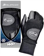 🧤 black orlimar women's winter performance fleece golf gloves (pair) логотип