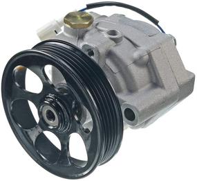 img 1 attached to 🔧 High-Quality Power Steering Pump with Pulley Assembly for Subaru Forester 2009-2010 & Impreza 2008-2012 H4 2.0L 2.5L - Ensuring Optimal Steering Performance