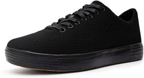 img 4 attached to Ultimate Style and Comfort: TIOSEBON Fashion Sneakers for Men - Breathable and Walking Shoes