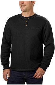 img 1 attached to 👕 Stanley Sherpa Thermal Henley Selection for Men's Apparel