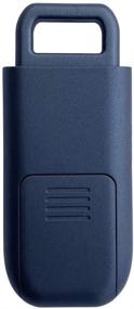 img 2 attached to MaxxmAlarm instAlert 130dB Personal Alarm: Safety & Security Emergency Device in Matte Blue, Ideal Self Defense Alarm for Women, Kids, and Elderly with Replaceable Batteries Included
