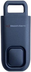 img 4 attached to MaxxmAlarm instAlert 130dB Personal Alarm: Safety & Security Emergency Device in Matte Blue, Ideal Self Defense Alarm for Women, Kids, and Elderly with Replaceable Batteries Included