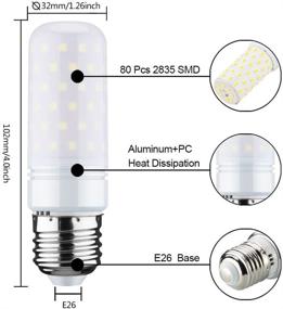 img 2 attached to 💡 High-Quality Rayhoo Incandescent Bulb: 100 120W Equivalent, 85-265V for Bright Illumination