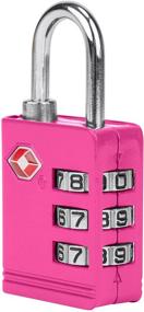 img 2 attached to Travelon TSA Luggage Lock Pink Cats