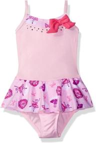 img 1 attached to 👗 Jacques Moret Leotard Skirtall Medium Girls' Clothing: Comfort and Style Combined