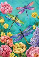 🎨 набор для творчества pinepoem dragonfly diy gift diamond painting - искусство и ремесло для взрослых, украшение стен дома - разноцветные материалы для рисования, набор для вышивания бисером 12x16 дюймов логотип