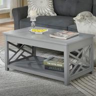 coventry wood coffee table gray furniture logo