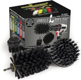 img 4 attached to Drill Brush Scrubber Useful Products Household Supplies for Cleaning Tools